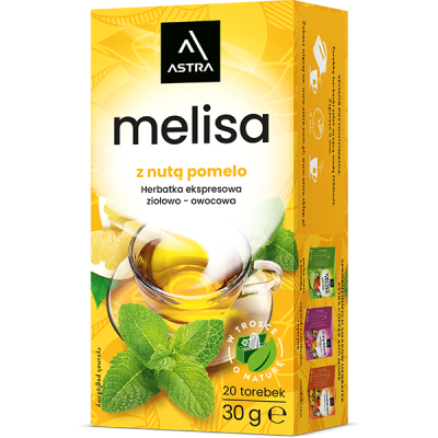 herbata MELISA z pomelo 20szt*1,5g Astra