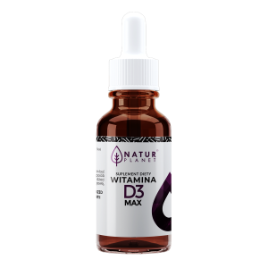 witamina D3 MAX 4000UI 30 ml krople NaturPlanet *wit.słońca