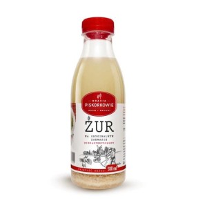 Żur na zakwasie pet 500 ML Bracia Piskorkowie