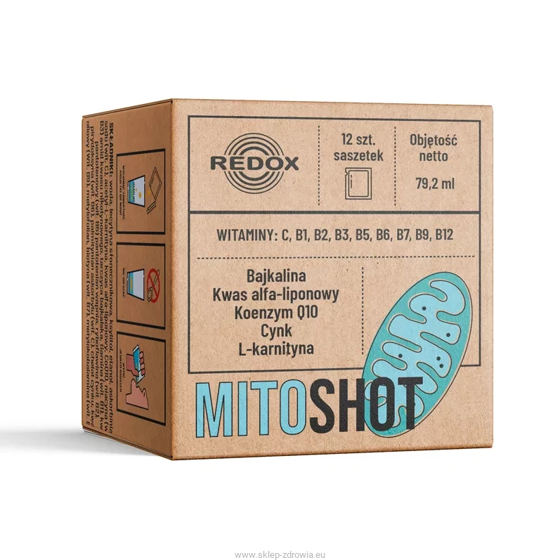 Mitoshot 12sztx6,6ml Dr Pokrywka Red-Ox
