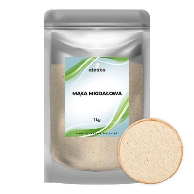 Mąka migdałowa 1kg ALPAKA