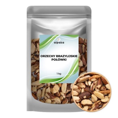Orzechy brazylijskie połówki 1kg ALPAKA