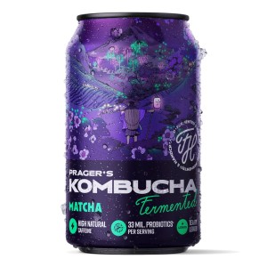 Kombucha Matcha Prager's  330ml Premium Rosa