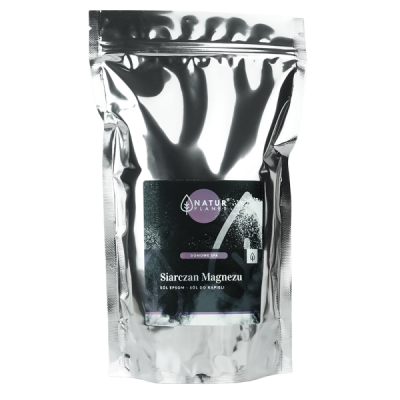 Siarczan Magnezu Sól Epsom do ciała i twarzy 1kg NaturPlanet