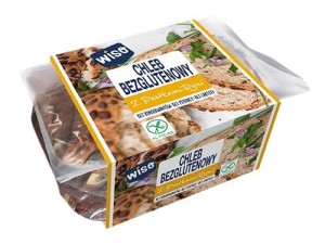 Chleb z pestkami dyni bezglutenowy 350g WISO