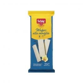 Wafelki waniliowe bezglutenowe  125g SCHAR