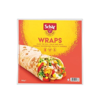 Tortilla Wraps bezglutenowe 160g SCHAR