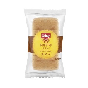 Chleb wieloziarnisty MAESTRO CEREALE na zakwasie bezglutenowy 300g SCHAR