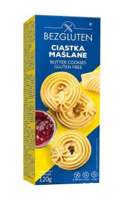 Ciastka maślane bezglutenowe 120g BEZGLUTEN