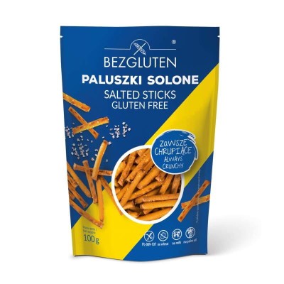 Paluszki bezglutenowe 100g BEZGLUTEN