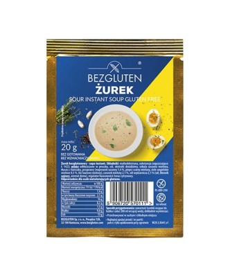 Żurek bezglutenowy 20g BEZGLUTEN