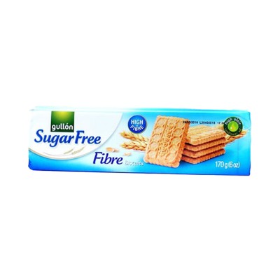 Herbatniki z błonnikiem Sugar Free 170g GULLON