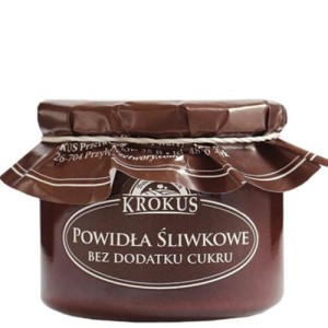 Powidła śliwkowe bez dodatku cukru 310g KROKUS