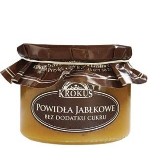 Powidła jabłkowe bez dodatku cukru 310g KROKUS