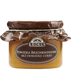 Powidła brzoskwiniowe bez dodatku cukru 310g KROKUS