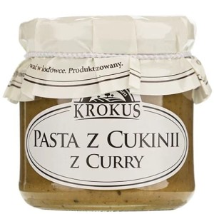 Pasta z cukini z ciecierzycą i curry 180g KROKUS
