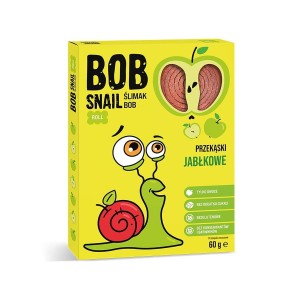 Przekąska jabłkowa bez dodatku cukru 60g BOB SNAIL