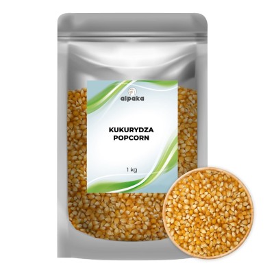 KUKURYDZA POPCORN 1kg ALPAKA
