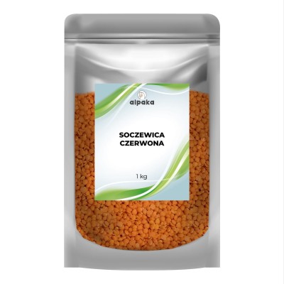 Soczewica czerwona 1kg ALPAKA