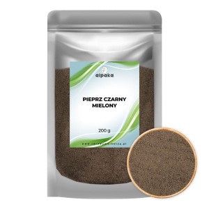 PIEPRZ CZARNY MIELONY 200G ALPAKA
