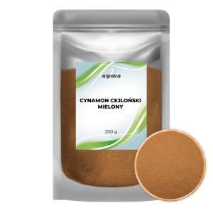 CYNAMON MIELONY CEJLOŃSKI 200g ALPAKA