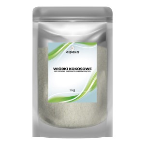 Wiórki kokosowe bez dodatku substancji konserwujących 1kg ALPAKA