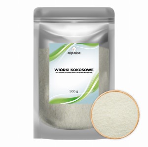 Wiórki kokosowe bez dodatku substancji konserwujących 500g ALPAKA