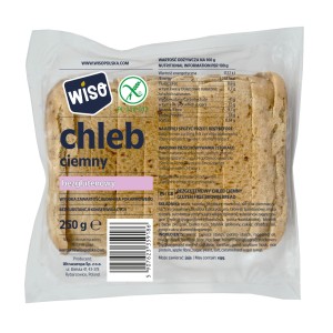 Chleb ciemny bezglutenowy 350g WISO