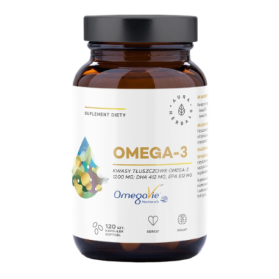 AURA Omega-3 1200mg 120kaps.