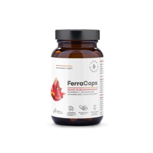 AURA FerraCaps żelazo 30 mg, mikrokapsułki, kapsułki 60 szt