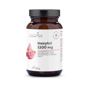 AURA Inozytol 1100 mg, Myo-Inositol, kapsułki 60 szt