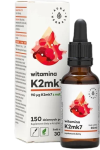AURA Witamina k2mk7 90mcg krople 30ml