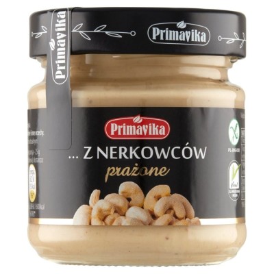 Pasta z nerkowców prażone 185g  PRIMAVIKA