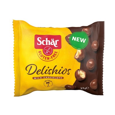 SCHAR Chrupki kulki w czekoladzie Delishios 37g