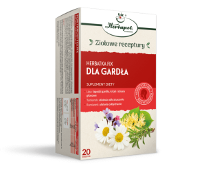 Herbatka dla gardła 20x2g HERBAPOL KRAKÓW