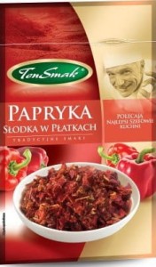 Papryka słodka w płatkach 15g TENSMAK