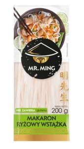 Makaron ryżowy wstążka 200g MR. MING