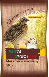 Makaron wstążka średnia z 12 jaj przepiórczych 400g PASTA SPECIALE
