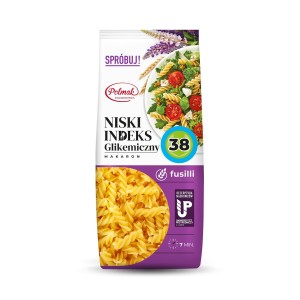 Makaron Świderek niski indeks glikemiczny 250g POLMAK