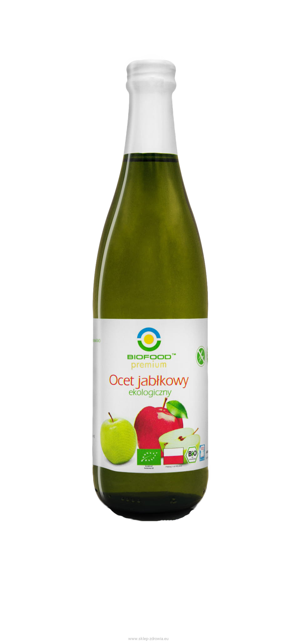 BIO FOOD Ocet jabłkowy BIO 5% 500ml