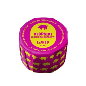 Klopsiki wieprzowe w sosie pomidorowym 400g ED RED CASUAL