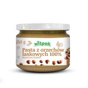 Pasta z orzechów laskowych 250g WITPAK