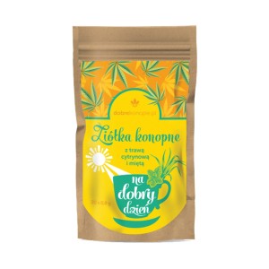 KONOPIE Ziółka na dzień trawa cytrynowa+mięta 20x0,8g