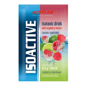 Isoactive - malina - limonka (saszetka 31,50 g) ACTIVLAB