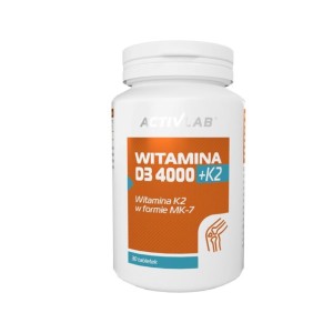 Vitamin D3 4000 + K2 (30 tabletek) ACTIVLAB