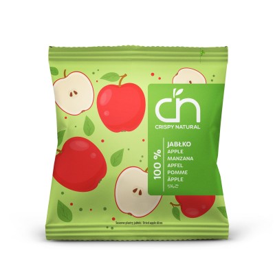Chipsy z jabłka 18g CRISPY NATURAL