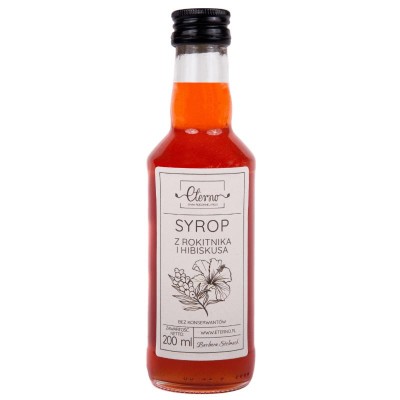 Syrop z rokitnika i hibiskusa 200ml ETERNO