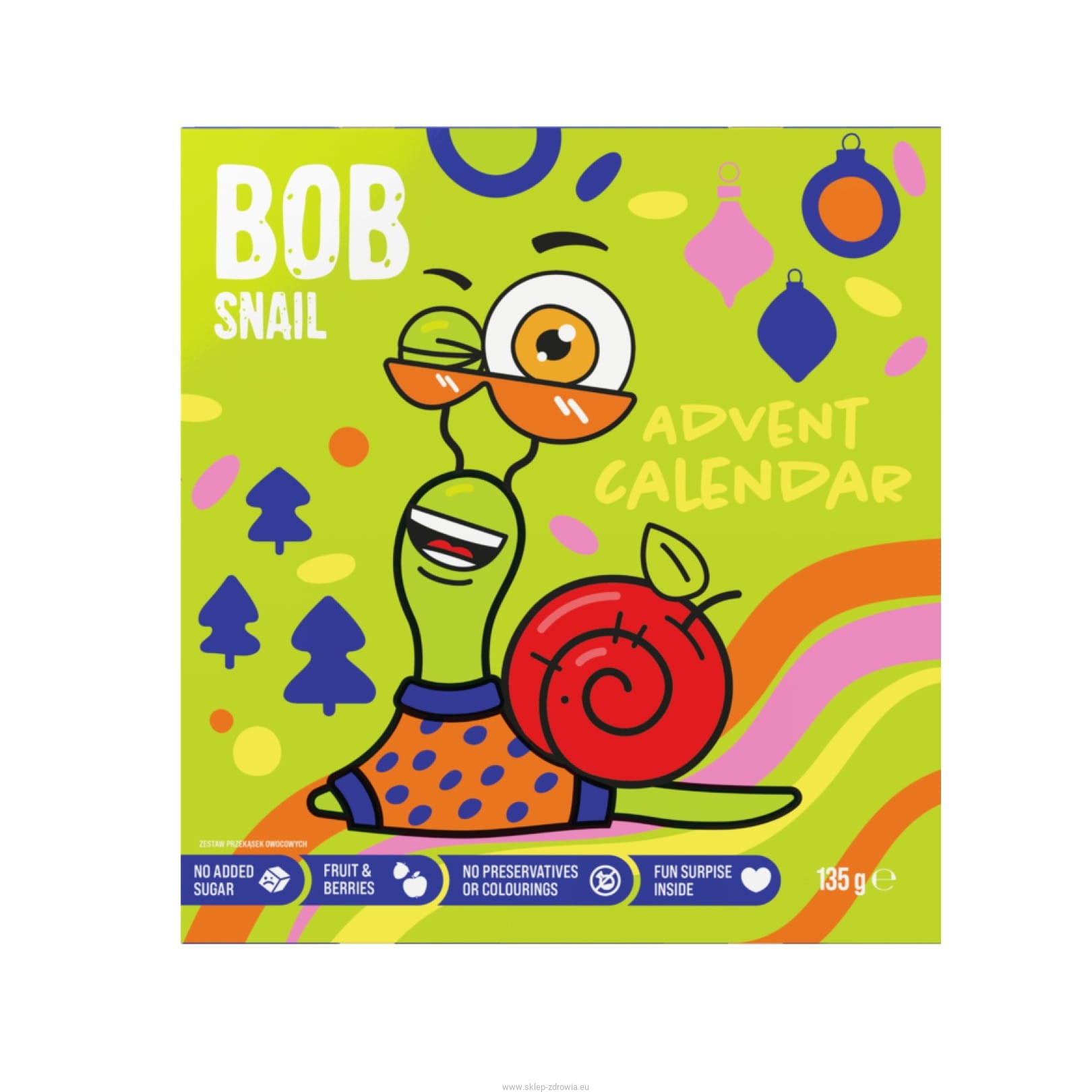 Kalendarz Adwentowy 176g BOB SNAIL