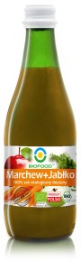 BIO FOOD Sok marchwiowo-jabłkowy 300ml BIO