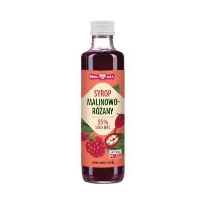 Syrop malinowo-różany 250 ml POLSKA RÓŻA